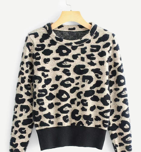 Leopard Print Jumper